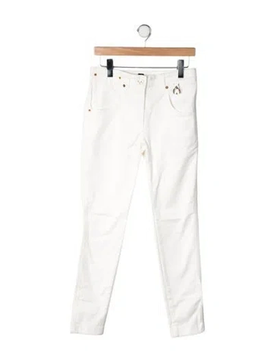 Pre-owned Louis Vuitton 2019 Skinny Leg Jeans In White