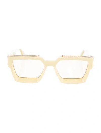 Pre-owned Louis Vuitton 2019 Square Sunglasses In Yellow