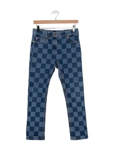 Pre-owned Louis Vuitton 2019 Straight Leg Jeans In Blue