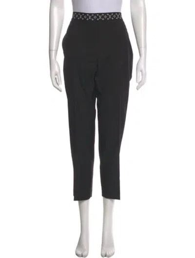 Pre-owned Louis Vuitton 2019 Straight Leg Pants In Black