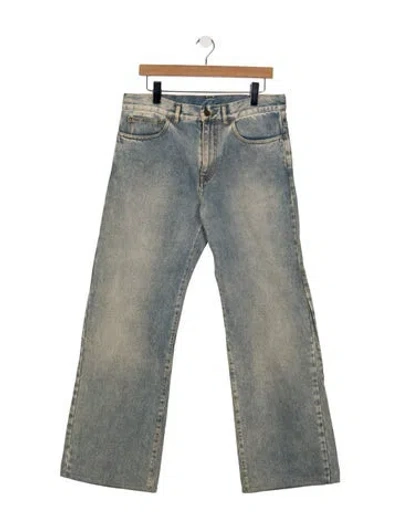 Pre-owned Louis Vuitton 2019 Straight-leg Jeans In Blue