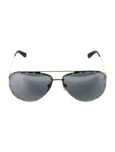 Pre-owned Louis Vuitton 2019 The Party Sunglasses In Gold/metallic