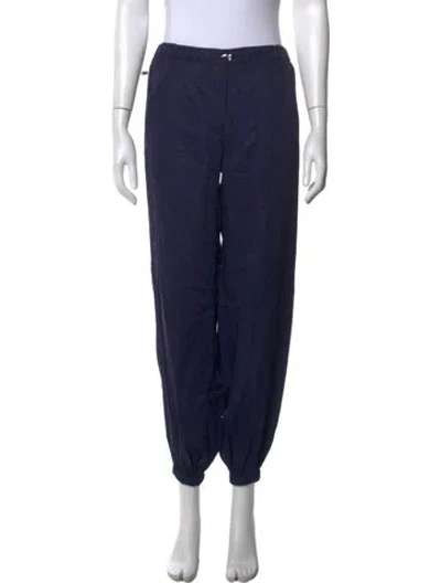 Pre-owned Louis Vuitton 2019 Wide Leg Pants In Blue