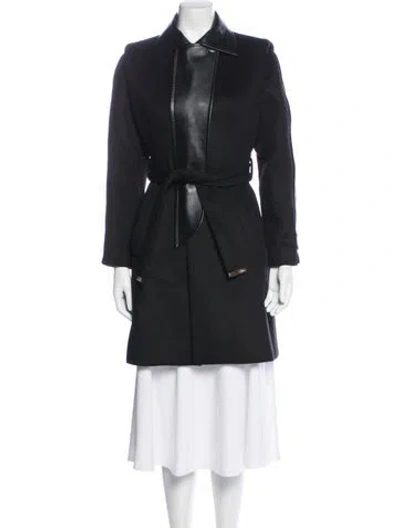 Pre-owned Louis Vuitton 2019 Wool Coat In Black