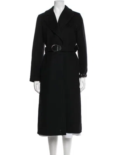 Pre-owned Louis Vuitton 2019 Wool Coat In Black