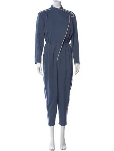 Pre-owned Louis Vuitton 2019 Wool Jumpsuit In Blue