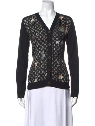 Pre-owned Louis Vuitton 2019 Wool Sweater In Black