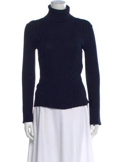 Pre-owned Louis Vuitton 2019 Wool Sweater In Blue