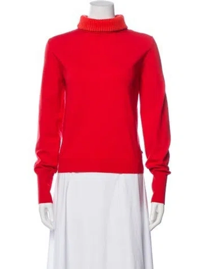 Pre-owned Louis Vuitton 2019 Wool Sweater In Orange/red