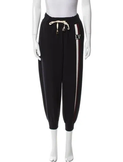 Pre-owned Louis Vuitton 2019 Wool Sweatpants In Black