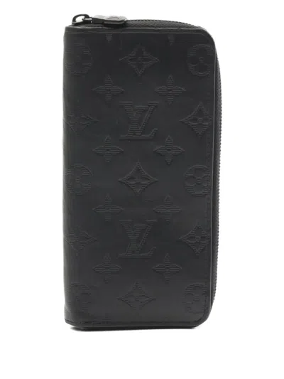 Pre-owned Louis Vuitton 2019 Zippy Wallet In Black
