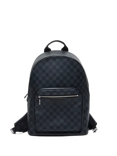 Pre-owned Louis Vuitton 2020-2024 Josh Backpack In Black