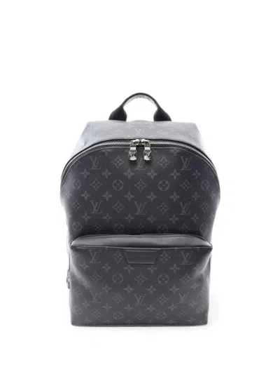 Pre-owned Louis Vuitton 2020 Apollo Monogram Eclipse Backpack In ブラック