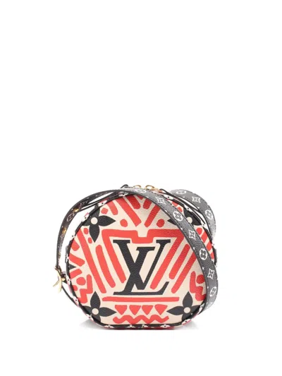 Pre-owned Louis Vuitton 2020 Boîte Chapeau Souple Shoulder Bag In Red