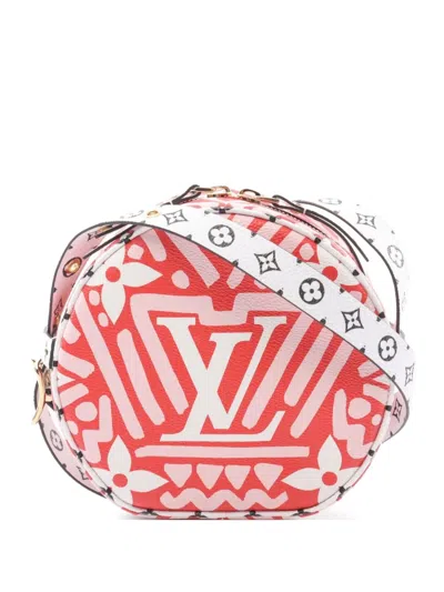 Pre-owned Louis Vuitton 2020 Boîte Chapeau Souple Shoulder Bag In Red