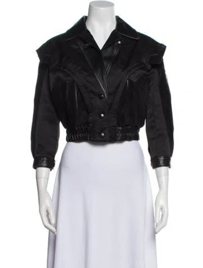 Pre-owned Louis Vuitton 2020 Calfskin Jacket In Black