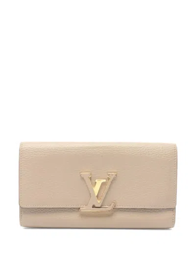 Pre-owned Louis Vuitton 2020 Capucines Wallet