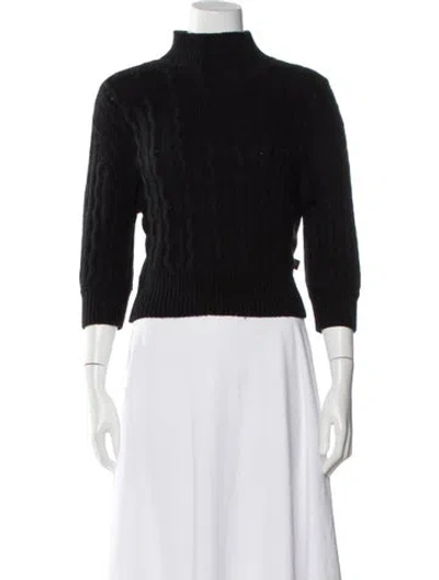 Pre-owned Louis Vuitton 2020 Cashmere Sweater In Black