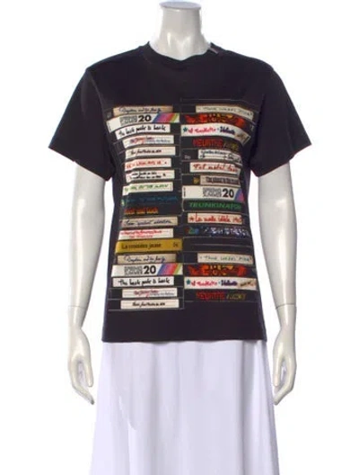 Pre-owned Louis Vuitton 2020 Cassette T-shirt W/ Tags In Black