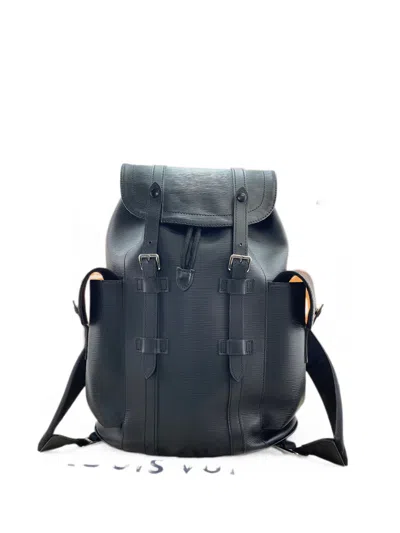 Louis Vuitton 2020 Christopher Mm Backpack In Black