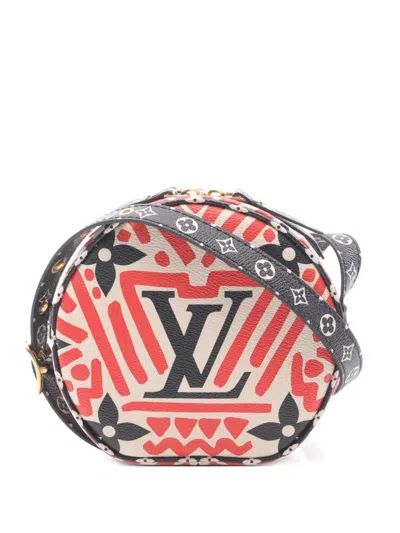 Pre-owned Louis Vuitton 2020 Crafty Boite Shoulder Bag In Red