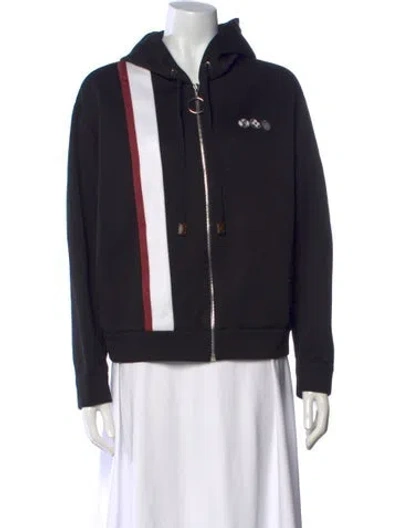 Pre-owned Louis Vuitton 2020 Crew Neck Hoodie In Black