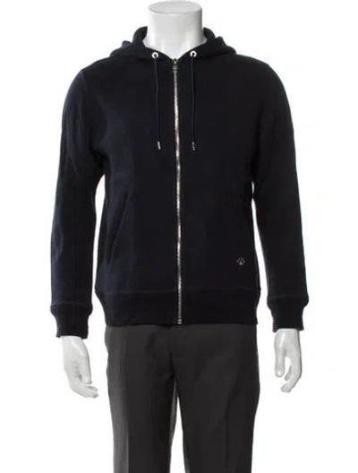 Pre-owned Louis Vuitton 2020 Crew Neck Hoodie In Blue