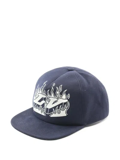 Pre-owned Louis Vuitton 2020 Fire Cap In 蓝色