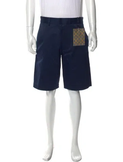 Pre-owned Louis Vuitton 2020 Jogger Shorts W/ Tags In Blue