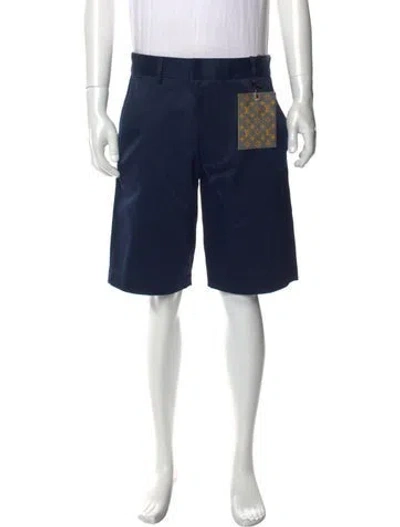 Pre-owned Louis Vuitton 2020 Jogger Shorts W/ Tags In Blue