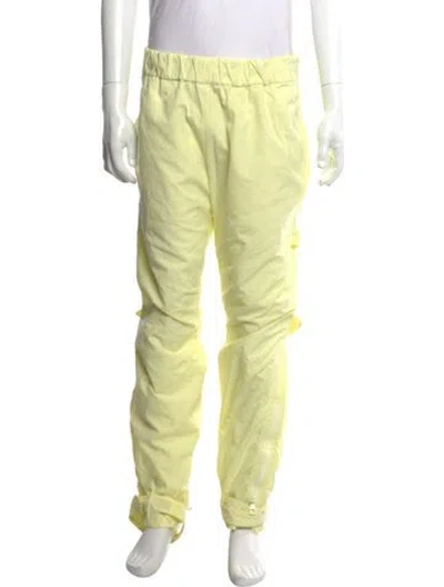 Pre-owned Louis Vuitton 2020 Joggers In Yellow