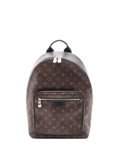 Pre-owned Louis Vuitton 2020 Josh Nv Backpack In Brown
