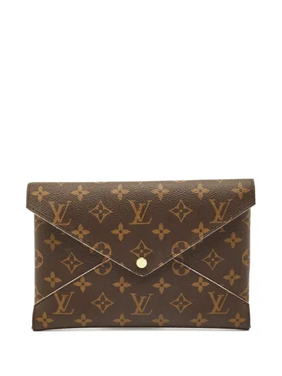 Pre-owned Louis Vuitton 2020 Kirigami Clutch Bag In Brown