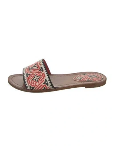 Pre-owned Louis Vuitton 2020 Lock It Slides In Brown