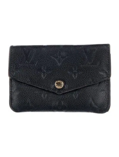 Pre-owned Louis Vuitton 2020 Lv Monogram Pouch In Black