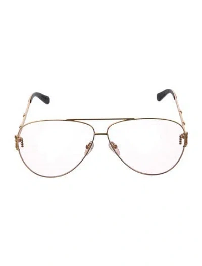 Pre-owned Louis Vuitton 2020 Lv Monogram Sunglasses In Gold/pink