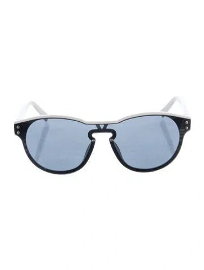 Pre-owned Louis Vuitton 2020 Lv Monogram Sunglasses In White