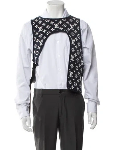 Pre-owned Louis Vuitton 2020 Lv Monogram Vest In Blue