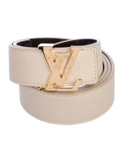 Pre-owned Louis Vuitton 2020 Lv Monogram Waist Belt In Neutrals