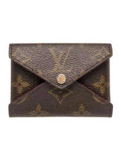 Pre-owned Louis Vuitton 2020 Lv Monogram Wallet In Brown