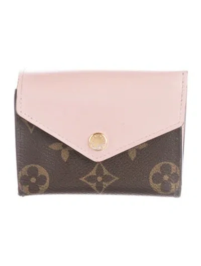 Pre-owned Louis Vuitton 2020 Lv Monogram Zoé Wallet In Multi