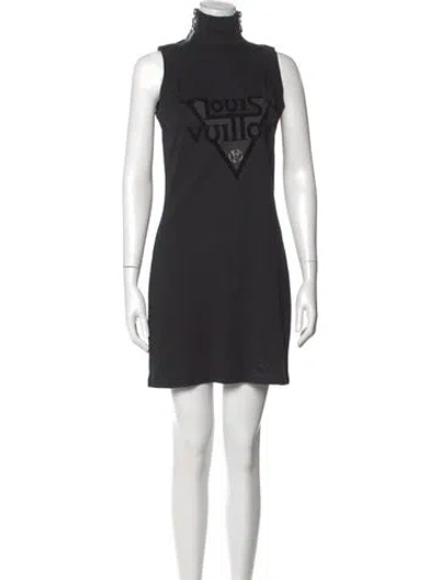 Pre-owned Louis Vuitton 2020 Mini Dress In Black
