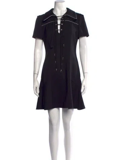 Pre-owned Louis Vuitton 2020 Mini Dress In Black
