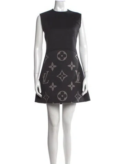 Pre-owned Louis Vuitton 2020 Mini Dress In Grey