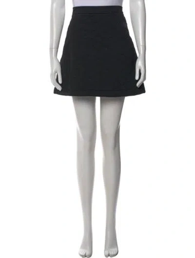 Pre-owned Louis Vuitton 2020 Mini Skirt In Black