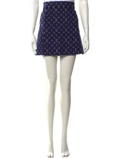 Pre-owned Louis Vuitton 2020 Mini Skirt In Green