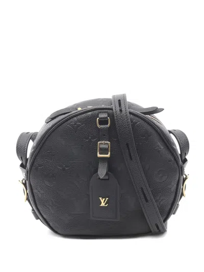Pre-owned Louis Vuitton 2020 Mm Boite Chapeau Souple Cross-body Bag In Black