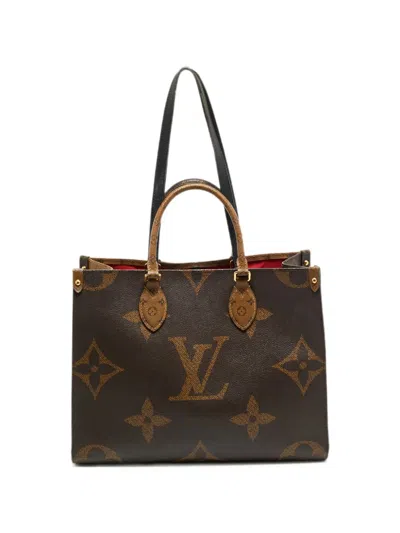 Louis Vuitton 2020 모노그램 온더고 Mm 토트 백 In Brown