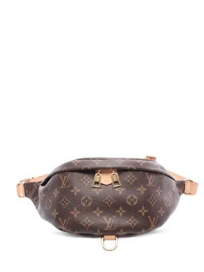 Pre-owned Louis Vuitton 2020 Monogram Belt Bag In Brown