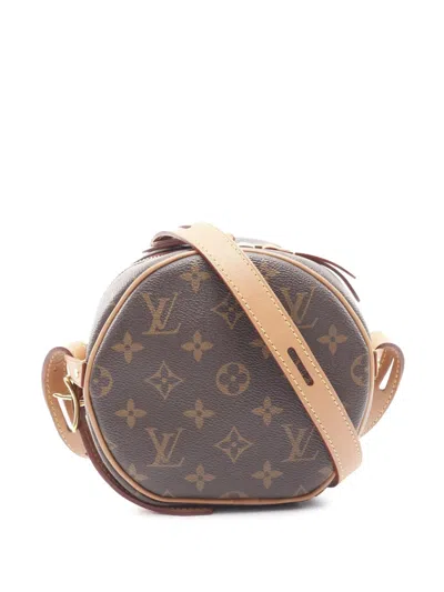 Pre-owned Louis Vuitton 2020 Monogram Boite Chapeau Souple Pm Crossbody Bag In Brown